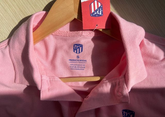 Polo Atlético de Madrid Nuevo Rosa