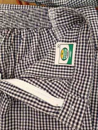Vestuario de cocinero 