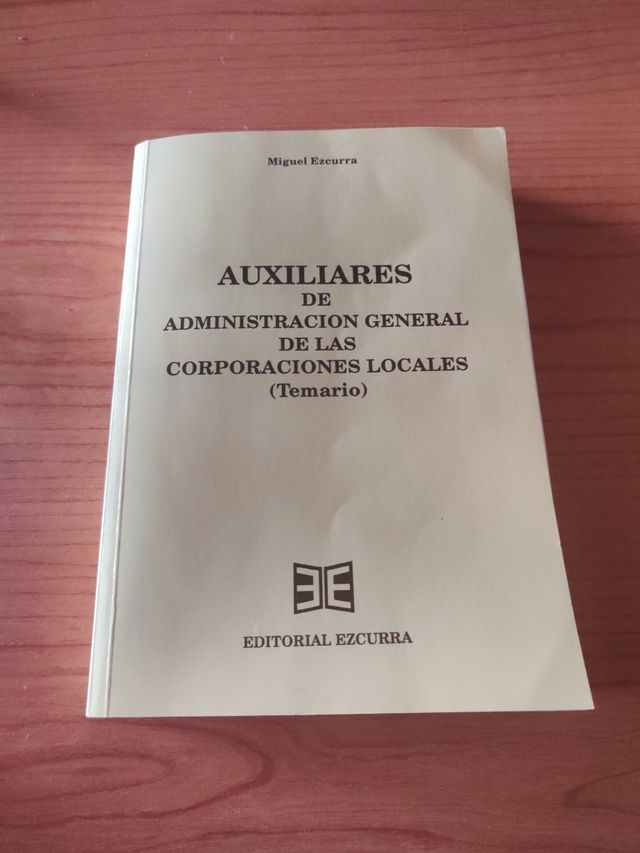 Libro auxiliares de administración Ge