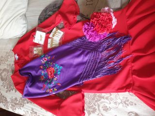 Traje flamenca completo 