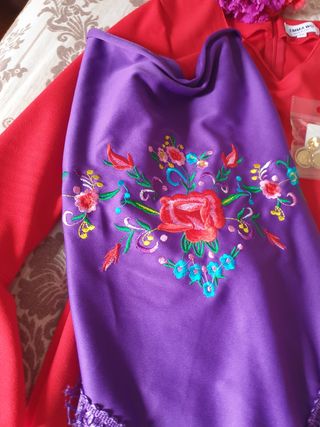 Traje flamenca completo 