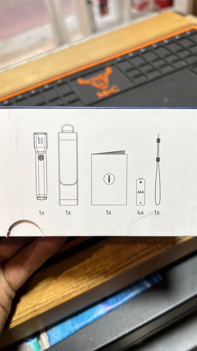 Linterna ABUS 450lumens