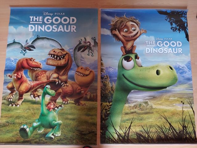 2 pósters The Good Dinosaur Disney