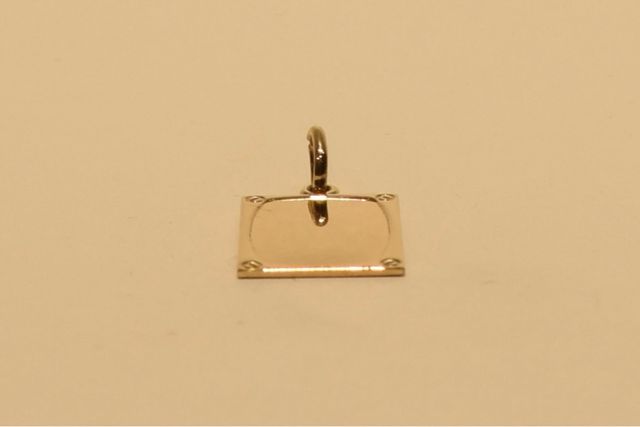 PLACA DE ORO 18K/3.0Gr