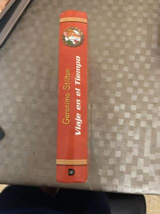 Libro geronimo Stilton el viaje en el tiempo