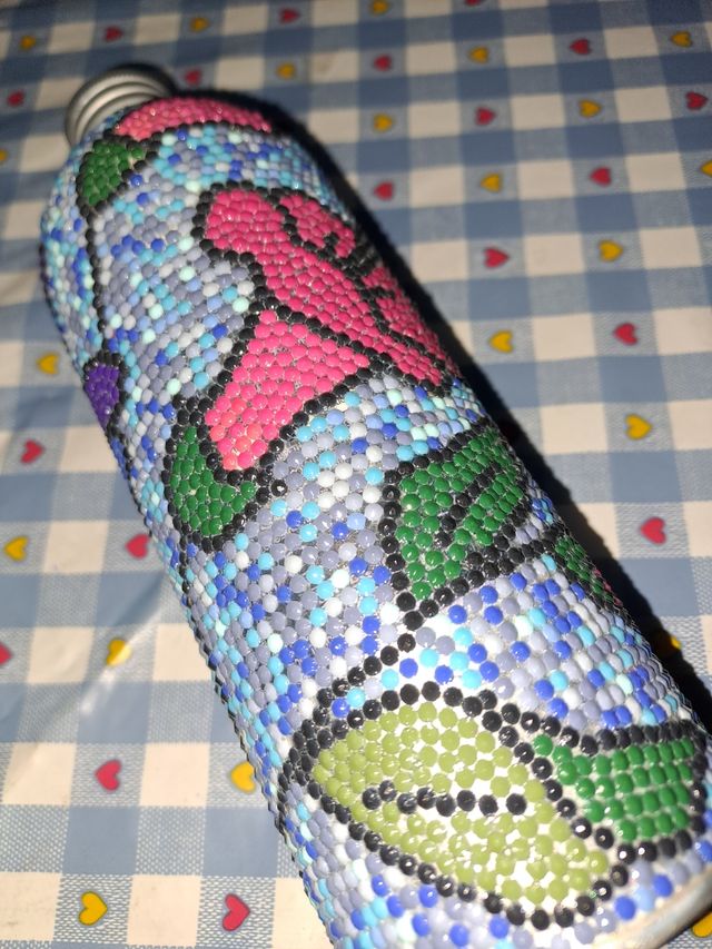 Set bottiglie ornamentali