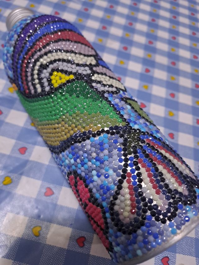 Set bottiglie ornamentali