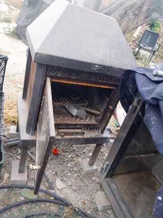 Se vende chimenea