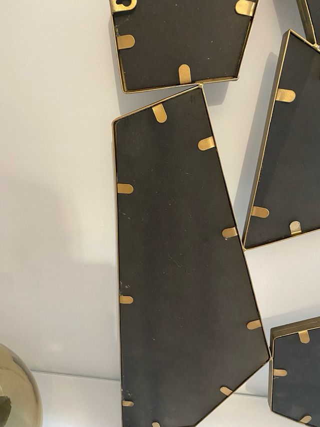 Espejo de diseño para decoración.