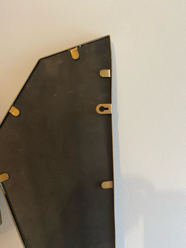 Espejo de diseño para decoración.