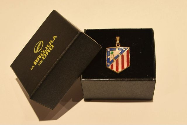 PLACA DE ORO ATLETICO DE MADRID 18K/ 3.2Gr