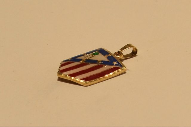 PLACA DE ORO ATLETICO DE MADRID 18K/ 3.2Gr