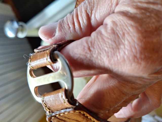 Borsa a spalla Prima Classe cuoio