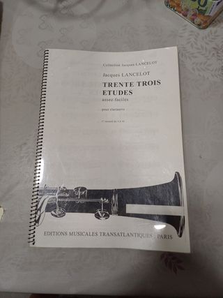 Libro clarinete