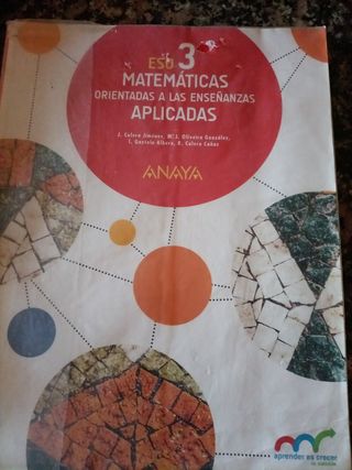 Libro matematicas ESO 3