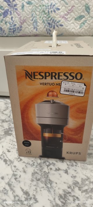 Cafetera Nespresso vertuo