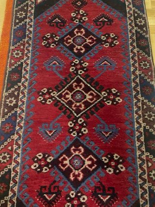 Alfombra pasillo de lana 1