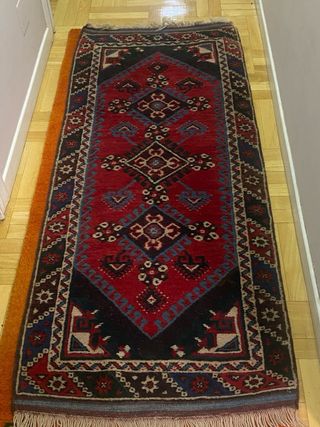 Alfombra pasillo de lana 1