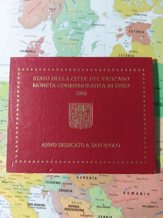 2 euros del Vaticano 2008 (San Pablo)