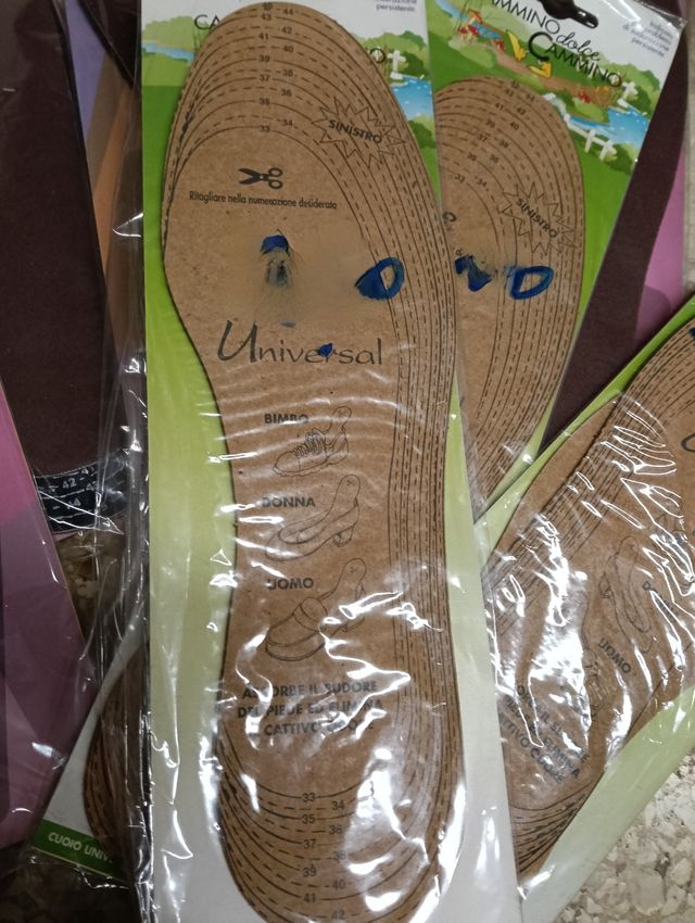 Intero set Solette per scarpe