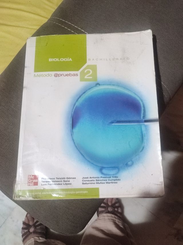 Libro bachillerato biología