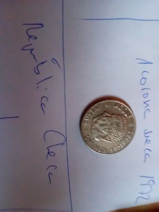 Monedas antiguas de Rep. Checa y Suecia