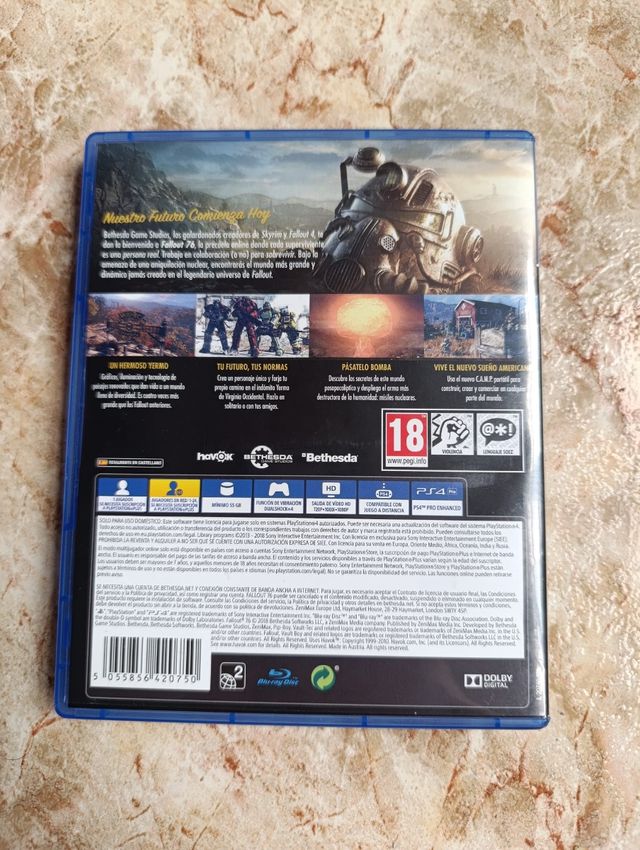 Juego PS4 Fallout 76