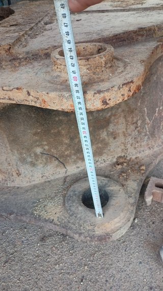Cazo de 40 para retroexcavadora