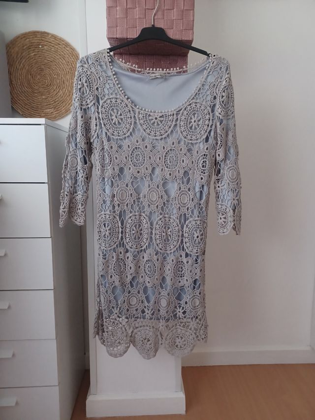 Vestido crochet T.M