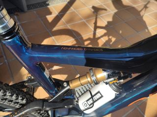 Orbea Rise M15 kashima carbono talla XL. Electrica