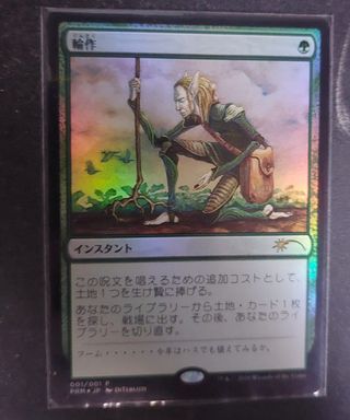 MTG 輪作/Crop Rotation FOIL（Crop Rotation, Urzas Legacy