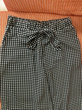 Pantalón de cuadros de Stradivarius