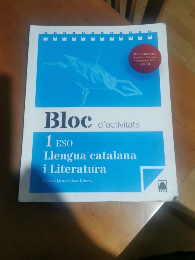 Bloc D'activitats Llengua catalana i Lit