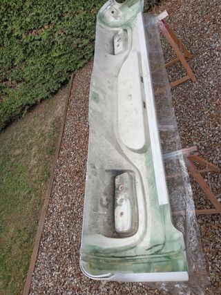 Parachoques trasero autocaravana