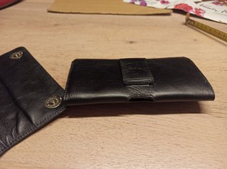 Funda para móvil grande en piel