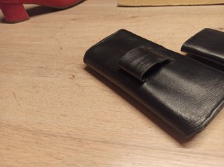 Funda para móvil grande en piel
