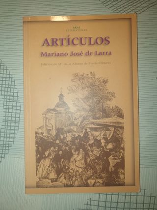 Artículos Mariano José de Larra