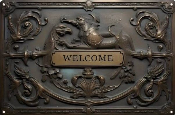 Cartel metalico 20x30 precintado