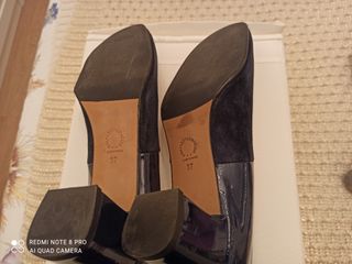 Zapatos de piel azules