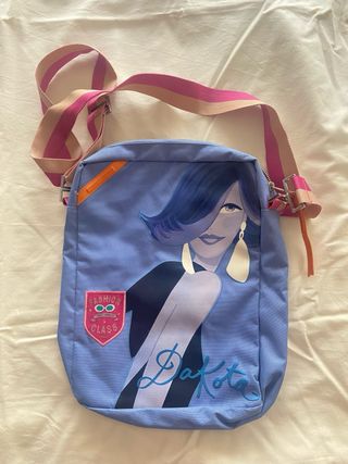 Bolso bandolera juvenil azul celeste