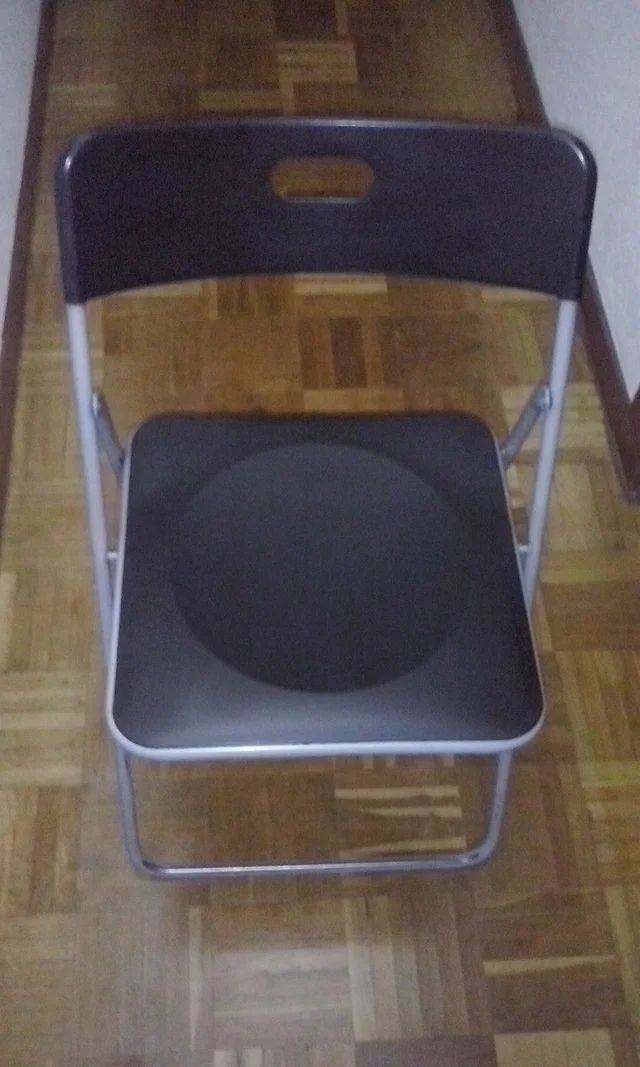 Pack 2 sillas plegables negra + pistacho