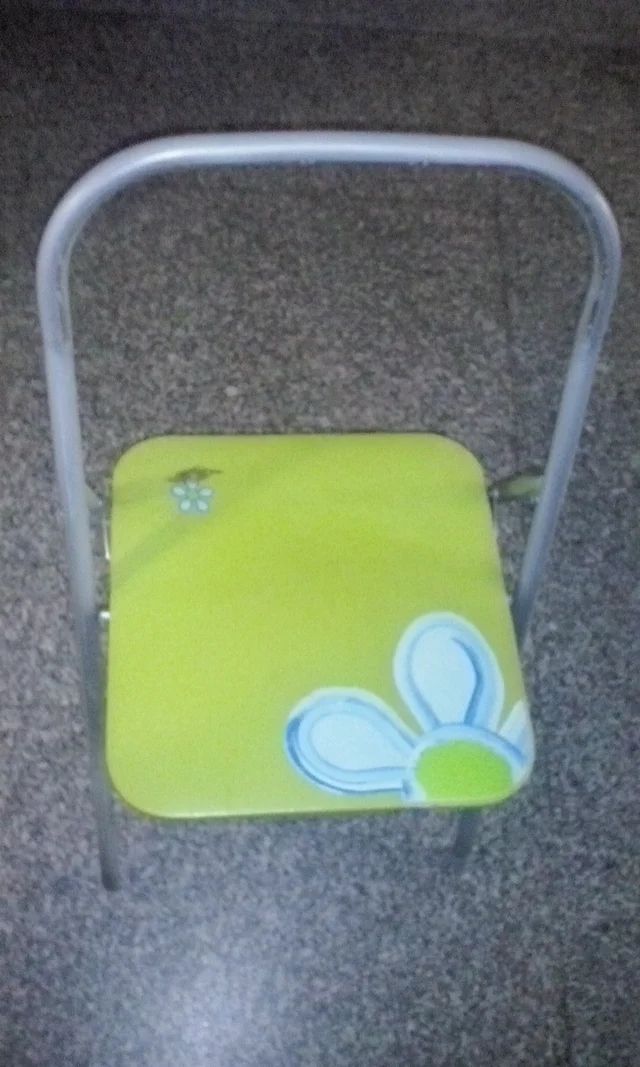 Pack 2 sillas plegables negra + pistacho