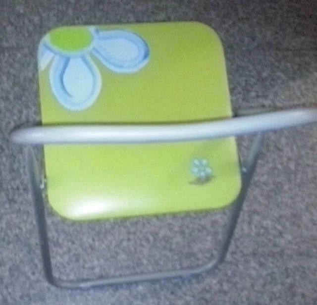 Pack 2 sillas plegables negra + pistacho