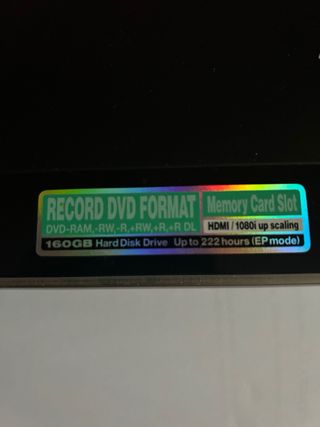 DVD grabador