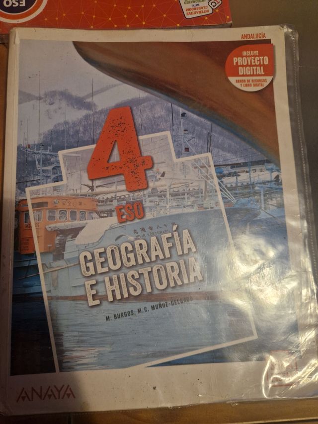Libro Geografía e Historia