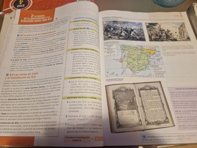 Libro Geografía e Historia