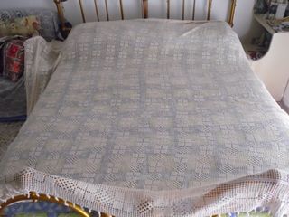 copriletto in merletto