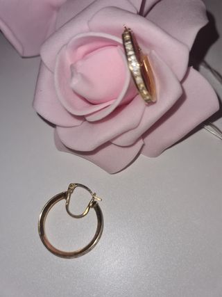 Pendientes de oro