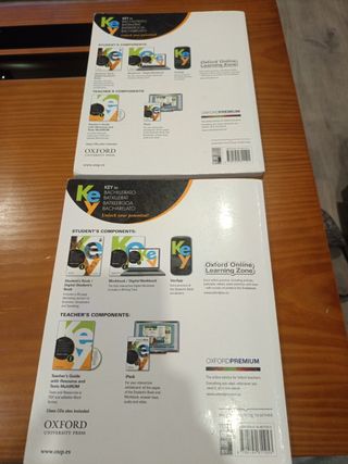 Libros ingles KEY 1 bachillerato Oxford