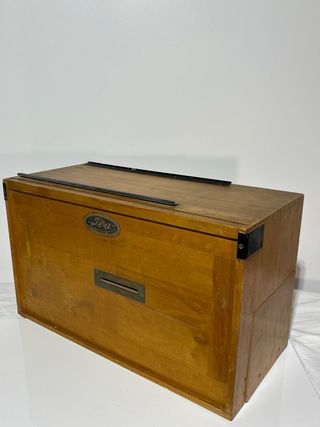 Proyector, antiguo de placas de cristal marca Ica